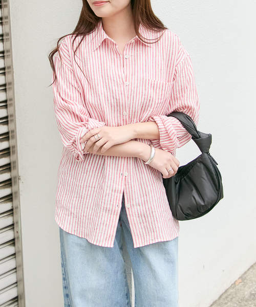 JOURNAL STANDARD ブラウス シャツ ソフトゼフィールリネン