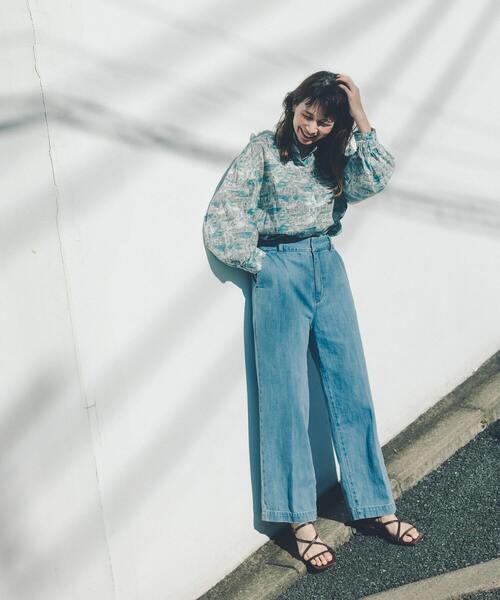 ADIEU TRISTESSE ブラウス シャツ kazumiさんコラボ リバティ