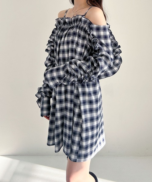 青と白のチェック 半袖ミニワンピース Jenny美品☆ 水色チェック 半袖ミニワンピース 140 - メルカリ