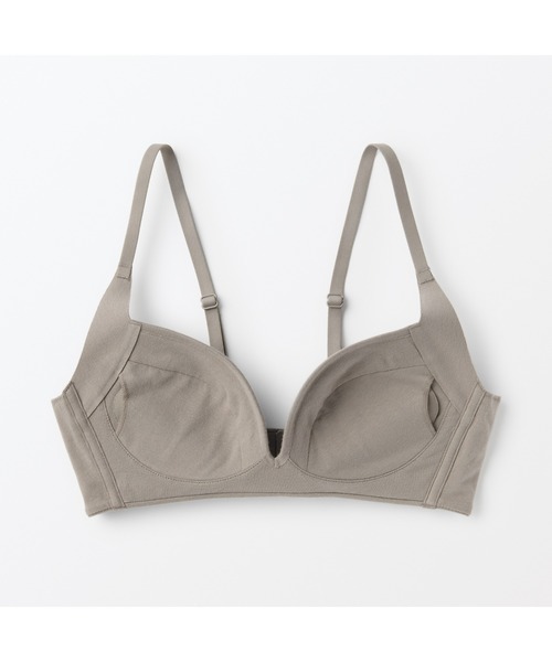無印良品（MUJI） ブラジャー 婦人 ノンワイヤー胸の形を整える