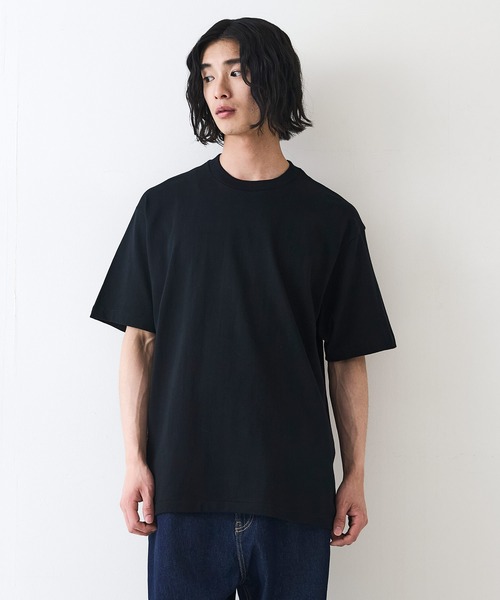 ヘインズ　Tシャツ Hanes（ヘインズ） tシャツ 「HANES/ヘインズ」「7.0oz 究極の先染め黒