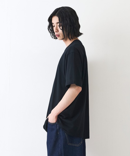 Hanes（ヘインズ） tシャツ 「HANES/ヘインズ」「7.0oz 究極の先染め黒