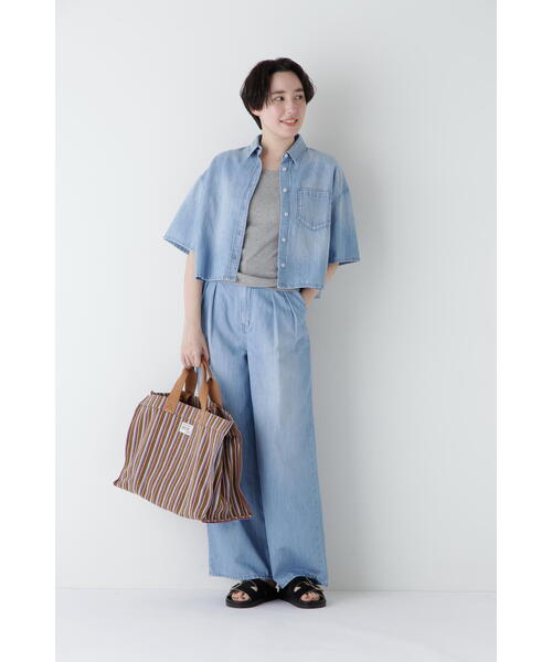 Healthy Denim ライトブルー デニムシャツ B:MING by BEAMS（ビーミング by ビームス）【タイムセール