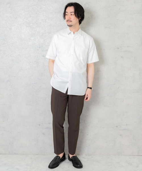 URBAN RESEARCH ROSSO MEN シャツ 半袖 「抗菌/消臭」「XXLサイズあり
