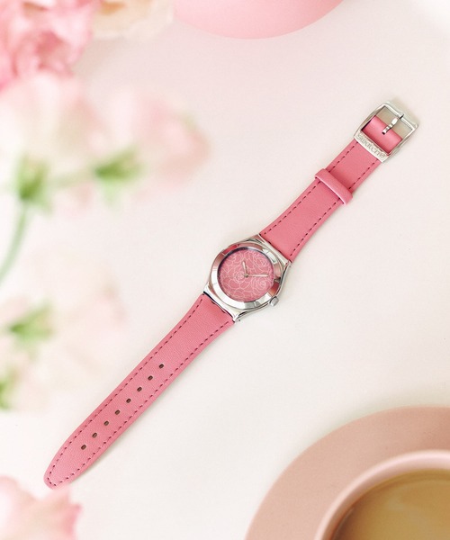 Swatch  Pop 腕時計　ピンク　バンド付　新品未使用 Swatch（スウォッチ） 腕時計 レディース PINK PETAL PROMISE