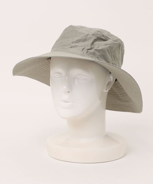 KIJIMA TAKAYUKI 帽子 ハット LINEN RAYON WIDE BRIM BUCKET HAT