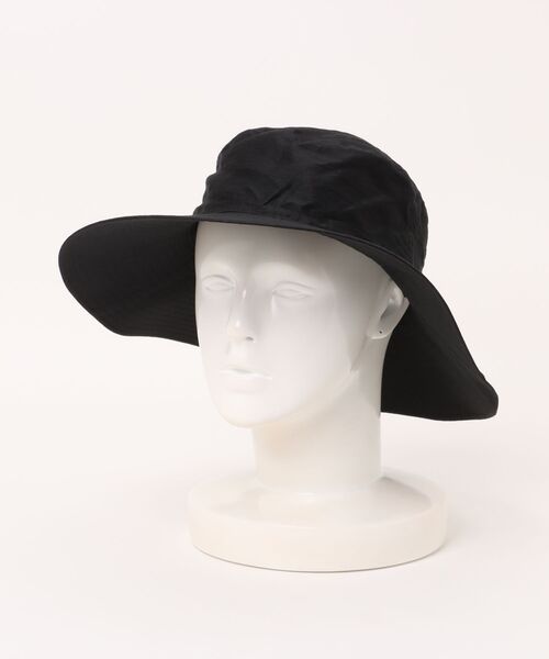 KIJIMA TAKAYUKI 帽子 ハット LINEN RAYON WIDE BRIM BUCKET HAT