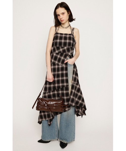 ワンピース SLY ASYMMETRY HEM CHECK OP SLY（スライ）の「ASYMMETRY HEM CHECK OP アシンメトリー ヘム
