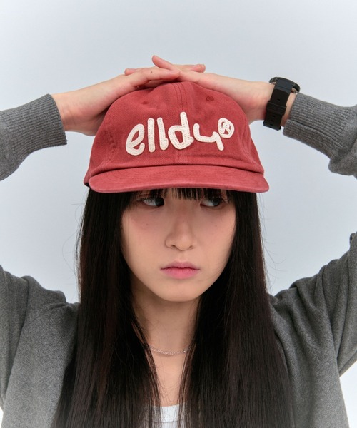 新品　未使用　パトゥマーケット　限定キャップ帽子　ユニセックス elldu キャップ 帽子 「elldu/エルドゥ」エルドゥ アップ