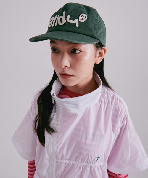 【elldu】Applique キャップ帽 ★韓国人気★追跡可能★ elldu キャップ 帽子 「elldu/エルドゥ」エルドゥ アップ