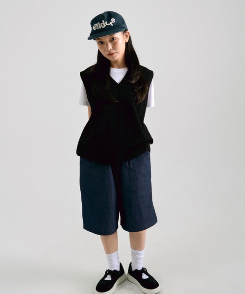 【elldu】Applique キャップ帽 ★韓国人気★追跡可能★ elldu キャップ 帽子 「elldu/エルドゥ」エルドゥ アップ