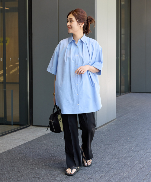 JOURNAL STANDARD【＆FUNCTION】タイプライタービッグシャツ JOURNAL STANDARD【＆FUNCTION】タイプライタービッグシャツ