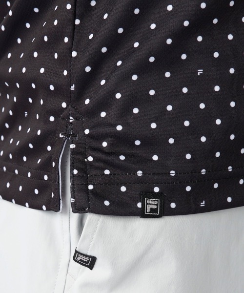 FILA GOLF シャツ 「FILA GOLF:フィラゴルフ」ドット柄