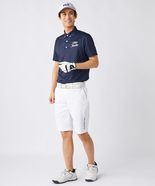 FILA GOLF シャツ 「FILA GOLF:フィラゴルフ」ドット柄