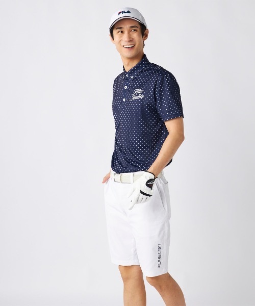 FILA GOLF シャツ 「FILA GOLF:フィラゴルフ」ドット柄
