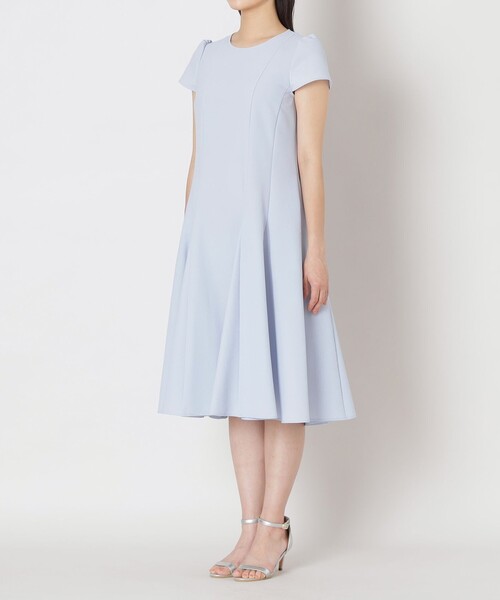 TO BE CHIC（トゥー ビー シック） ワンピース シアサッカー パネル