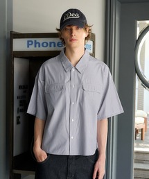 シャツ striped pocket half sleeve shirt/ストライプポケットハーフスリーブシャツ メンズ レディース｜ZOZOTOWN Yahoo!店