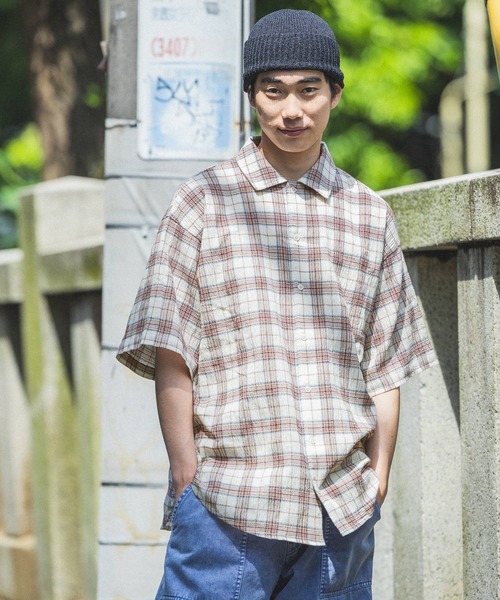 niko and… シャツ 楊柳チェックシャツ メンズ : ZOZOTOWN Yahoo