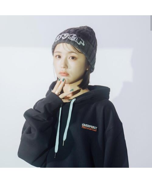 パーカー overprint/オーバープリント/「LHP EXCLUSIVE」Deley Hoodie レディース メンズ over print パーカー overprint/オーバープリント/「LHP