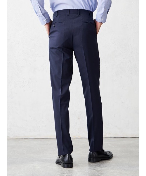 【極美品】Perfect Suit FActory パンツスーツ　ストライプ Perfect Suit FActory セットアップ 「上下洗える/高通気」WEB