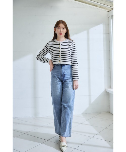 Her lip to カーディガン Frill Knit Cardigan（カーディガン/ボレロ）｜Her lip to（ハー