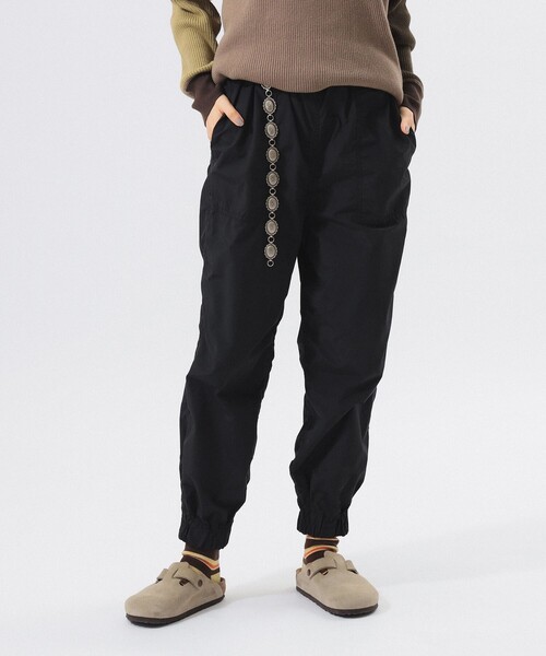 ＜BEAMS HEART＞ジョグパンツ BEAMS BOY パンツ ベイカー ジョガー レディース : ZOZOTOWN