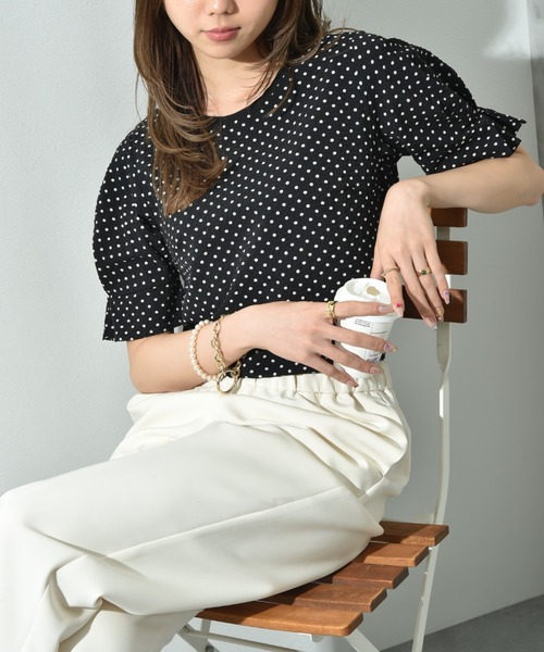 DAISY　LIN３８ドットブラウスDots Lady人気のブラウス64,900 楽天市場】ドット柄 ブラウス（レディースファッション）の通販