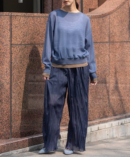 新品　Munich ミューニック　フリンジヤーンニット2wayカーディガン Munich | ミューニック | . ＼2023 AUTUMN & WINTER COLLECTION