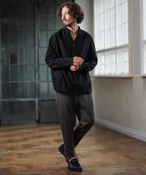 マルニ 19AW グラフィックピクセルプリント サテン スキッパーシャツ 40 Look 26 | Marni