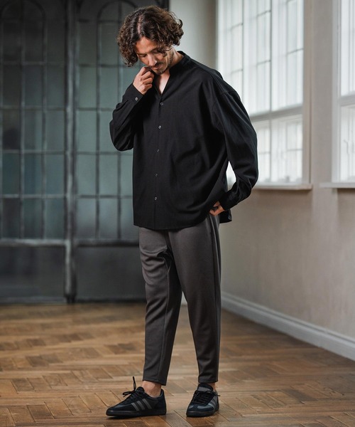 Magine（マージン） シャツ ms6179-TR Skipper Shirt スキッパーシャツ