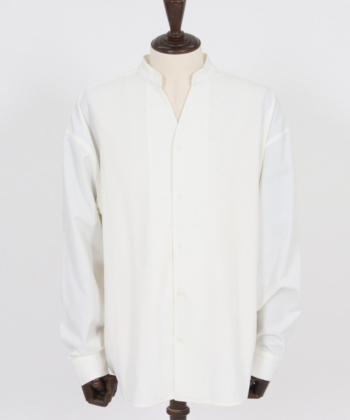 Magine（マージン） シャツ ms6179-TR Skipper Shirt スキッパーシャツ