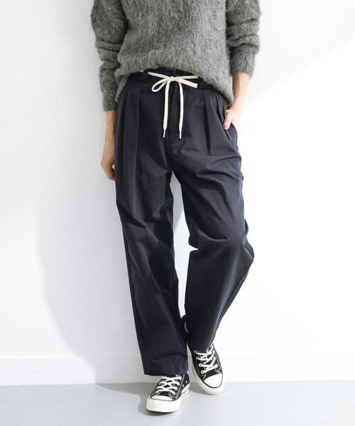 URBAN RESEARCH Sonny Label パンツ 3/2WORKS ツータックチノパンツ