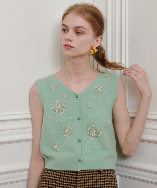 LOULOU WILLOUGHBY（ルルウィルビー） ベスト ジレ 「LOULOU