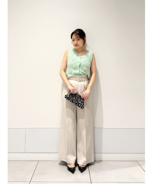 極美品 ルルウィルビーLOULOU WILLOUGHBY  ロング ジレ ベスト LOULOU WILLOUGHBY（ルルウィルビー） ベスト ジレ 「LOULOU