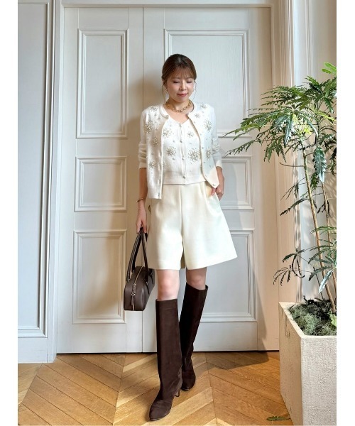 【美品】  Loulou Willoughby / ルルウィルビー | 金ボタン ピークドラペル ジレ ベスト | 2 | ブラック | レディース LOULOU WILLOUGHBY - 【美品】 Loulou Willoughby / ルルウィルビー