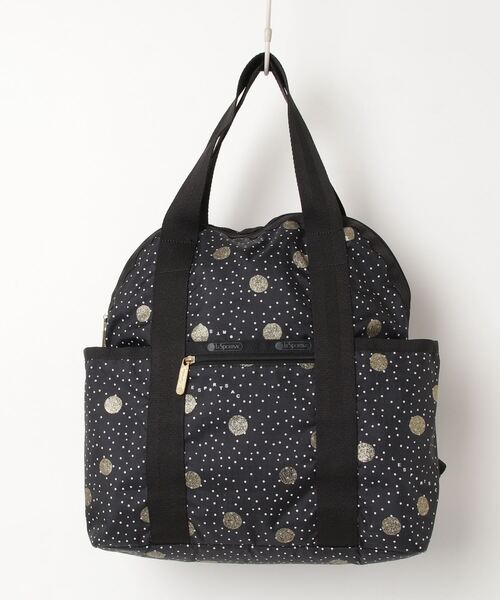 LeSportsac 「LeSportsac」 ドット柄リュック - ブラック
