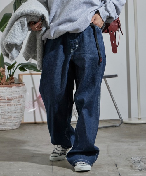 Gramicci（グラミチ） ワイドパンツ ジーンズ SUTTER DENIM PANT