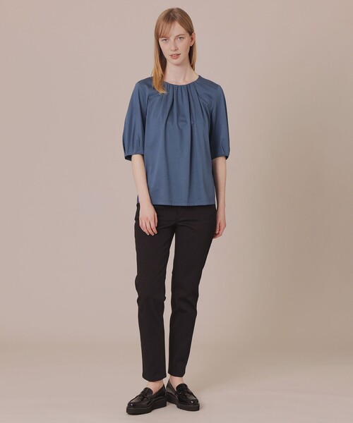 「MACKINTOSH LONDON」 7分袖カットソー 40 ブルー レディース