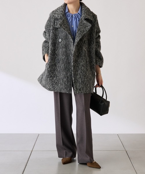 COLLAGE GALLARDAGALANTE シャギーコート COLLAGE GALLARDAGALANTE コート アウター シャギーコート/WEB