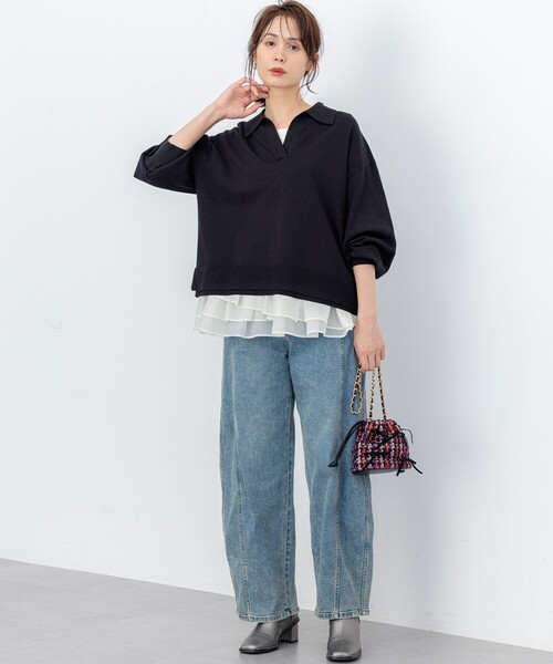 組曲（KUMIKYOKU） ショルダーバッグ バッグ ツイードMINIドロスト