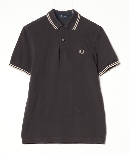 FRED PERRY（フレッドペリー） 半袖ポロシャツ SMALL チャコールグレー