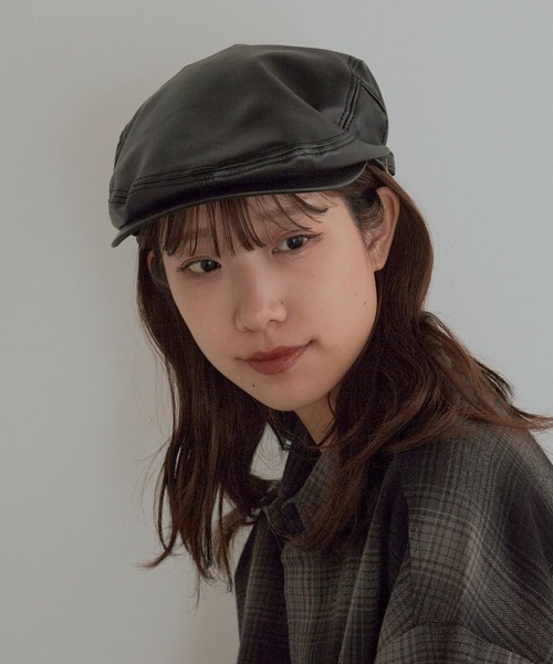 milsa（ミルサ） 帽子 ベレー帽 メンズ メッシュ汗止めバンド付き