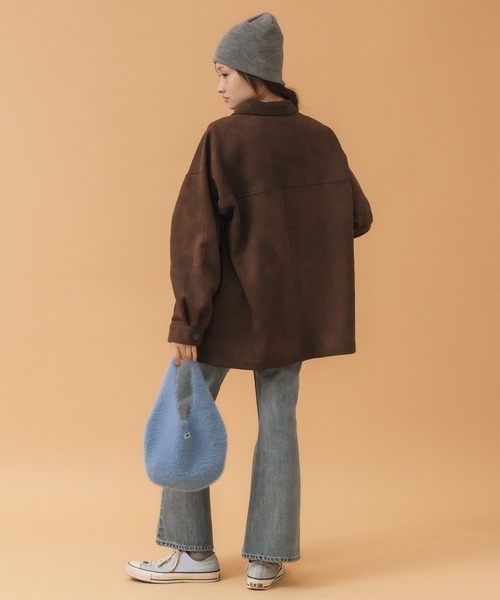 HEILIS（ヘイリス） カバーオール スエードタッチカバーオール 