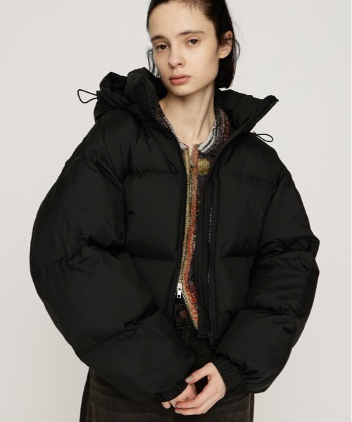 SLY ノベルティ付き　WASHED PUFFER ブルゾン　M/BLACK SLY ノベルティ付き WASHED PUFFER ブルゾン M/BLACK