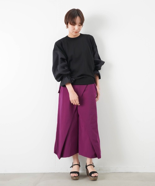 「Munich」 長袖ニット FREE アイボリー レディース_画像7