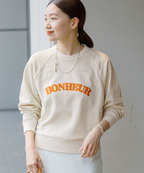 IENA スウェット　新品 IENA（イエナ） スウェットカットソー FREE ホワイト レディース