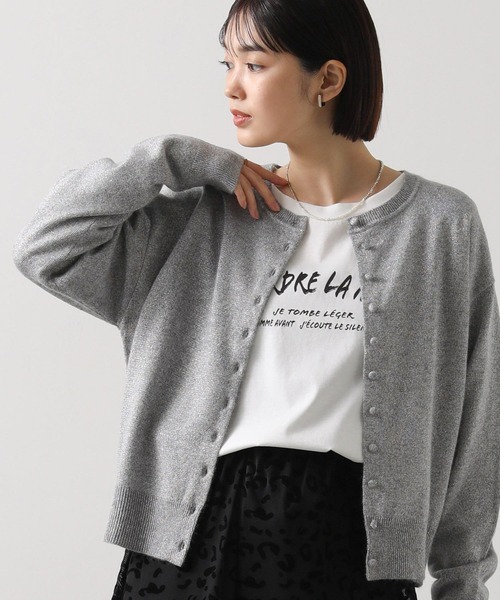 Gready Brilliant（グレディブリリアン） カーディガン Ang混ラメ