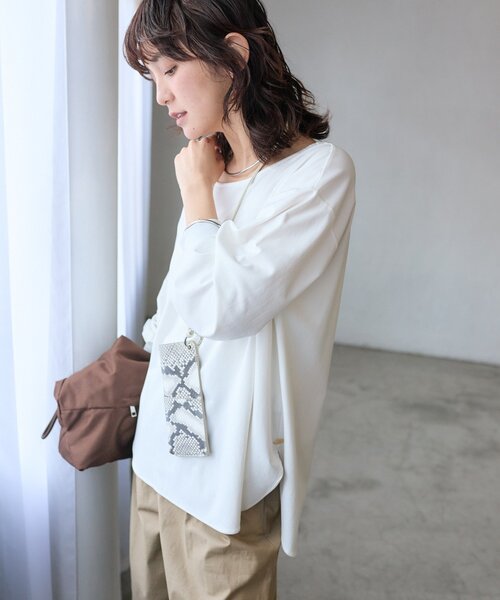 RIVE DROITE（リヴドロワ） tシャツ 予約「着回し力抜群」キュプラ