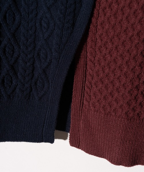 glamb（グラム） セーター ニット Asymmetry Cable Knit