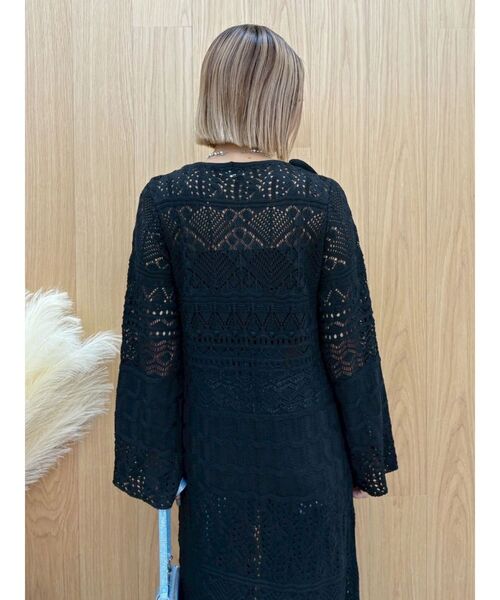 Akris 長袖ロングカーディガン フーディニットロングカーディガン(カーディガン) | al'aise